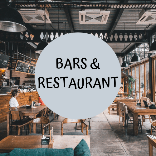 bars and restraunts